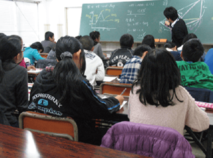 対策授業の様子